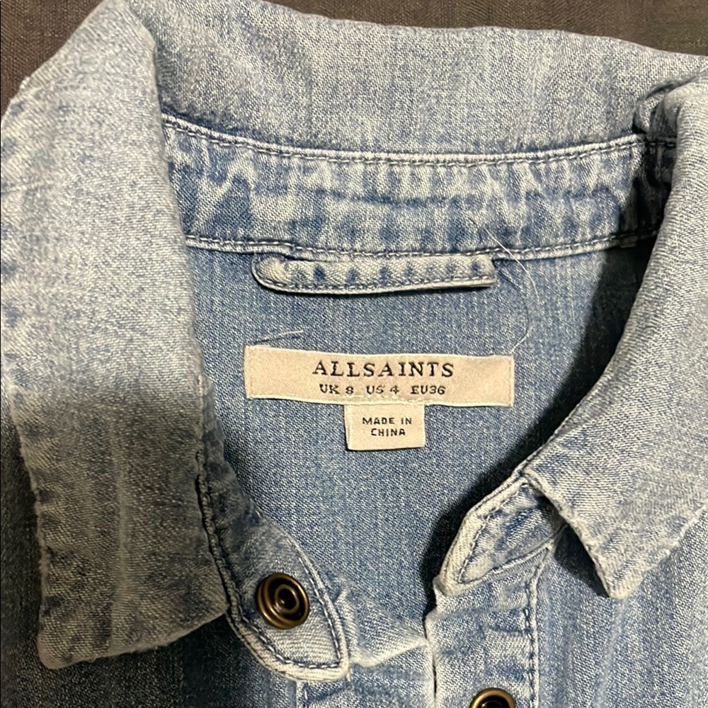 All Saints Denim Dress